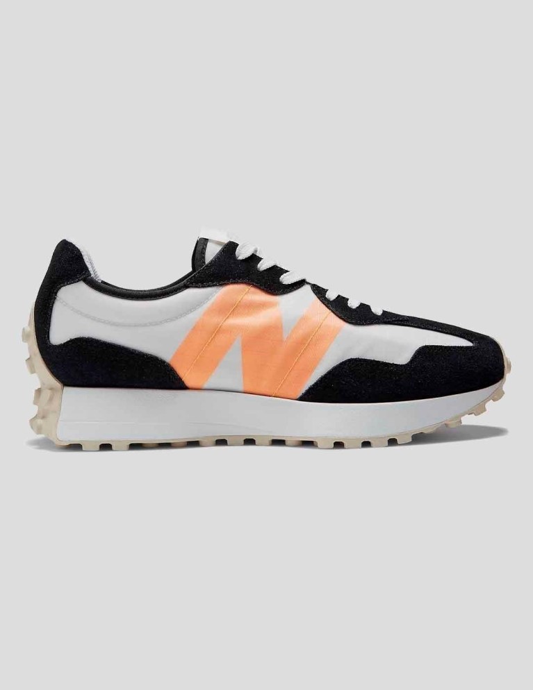 Zapatillas NEW BALANCE 327 so white/vibrant apricot